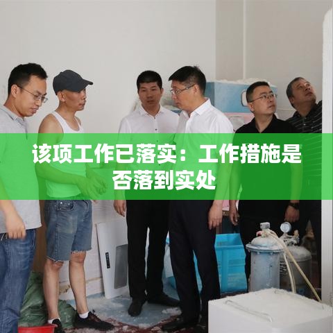 該項(xiàng)工作已落實(shí)：工作措施是否落到實(shí)處 