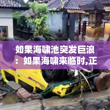 如果海嘯池突發(fā)巨浪：如果海嘯來臨時(shí),正在海上航行的船只應(yīng)該 