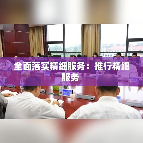 全面落實精細(xì)服務(wù)：推行精細(xì)服務(wù) 