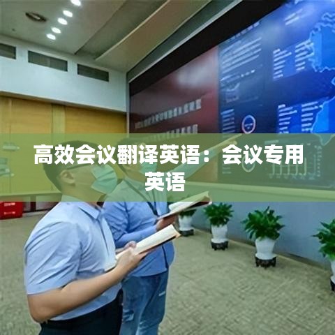 高效會議翻譯英語：會議專用英語 