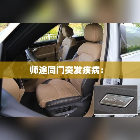 師途同門突發(fā)疾?。?