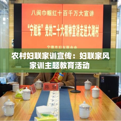 農(nóng)村婦聯(lián)家訓(xùn)宣傳：婦聯(lián)家風(fēng)家訓(xùn)主題教育活動(dòng) 