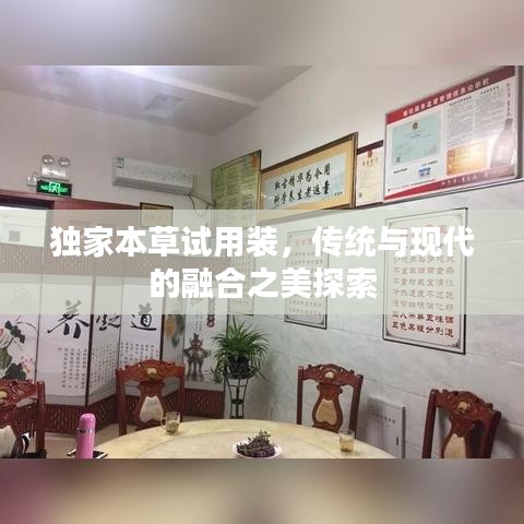 獨家本草試用裝，傳統(tǒng)與現(xiàn)代的融合之美探索