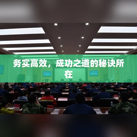 務(wù)實(shí)高效，成功之道的秘訣所在