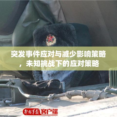 突發(fā)事件應(yīng)對與減少影響策略，未知挑戰(zhàn)下的應(yīng)對策略