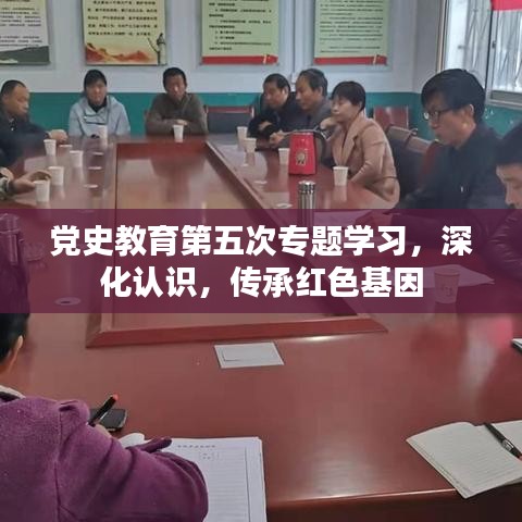 黨史教育第五次專題學習，深化認識，傳承紅色基因