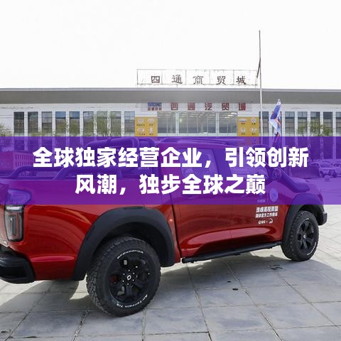 全球獨(dú)家經(jīng)營企業(yè)，引領(lǐng)創(chuàng)新風(fēng)潮，獨(dú)步全球之巔