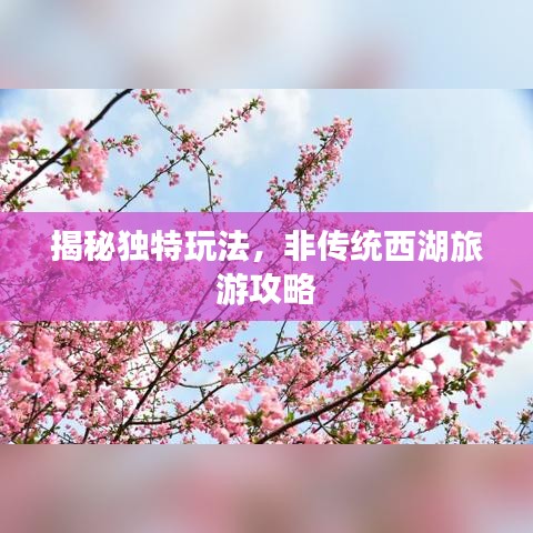 揭秘獨(dú)特玩法，非傳統(tǒng)西湖旅游攻略