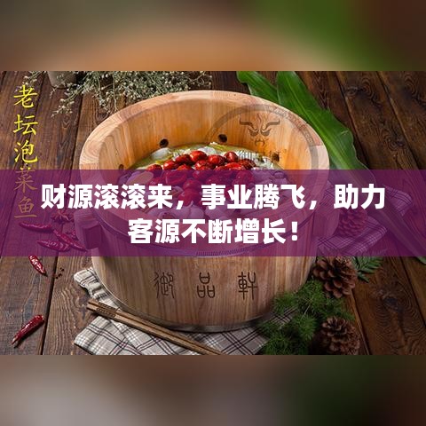 財源滾滾來，事業(yè)騰飛，助力客源不斷增長！