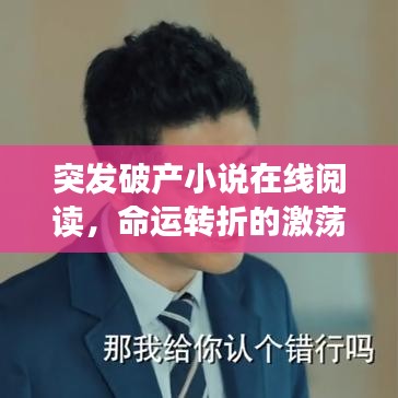 突發(fā)破產(chǎn)小說在線閱讀，命運轉(zhuǎn)折的激蕩之旅探索