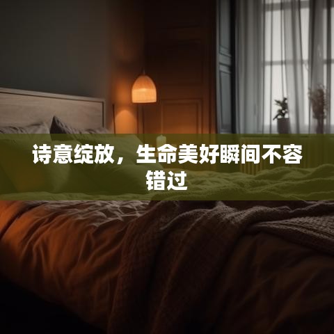 詩意綻放，生命美好瞬間不容錯過