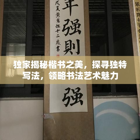 獨家揭秘楷書之美，探尋獨特寫法，領(lǐng)略書法藝術(shù)魅力