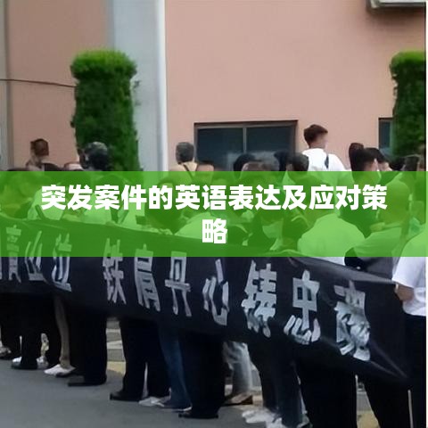 突發(fā)案件的英語表達及應(yīng)對策略