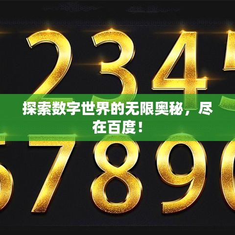 探索數(shù)字世界的無(wú)限奧秘，盡在百度！