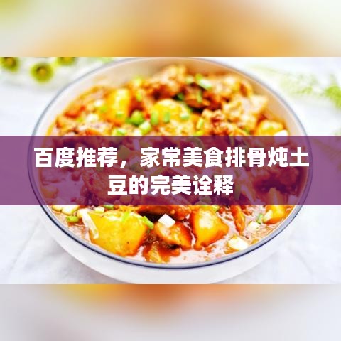 百度推薦，家常美食排骨燉土豆的完美詮釋