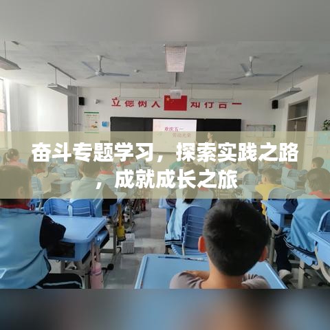奮斗專題學習，探索實踐之路，成就成長之旅
