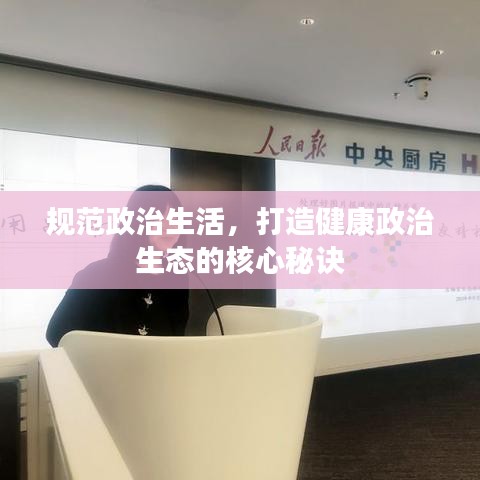 規(guī)范政治生活，打造健康政治生態(tài)的核心秘訣