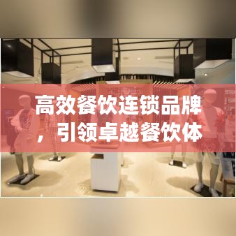 高效餐飲連鎖品牌，引領(lǐng)卓越餐飲體驗(yàn)新標(biāo)桿