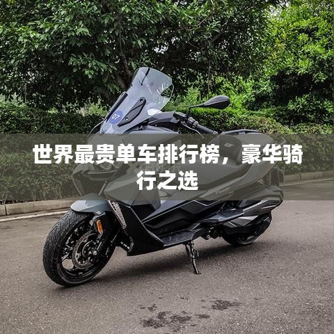 世界最貴單車排行榜，豪華騎行之選