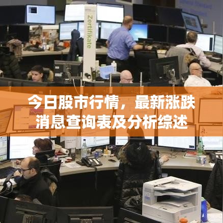 今日股市行情，最新漲跌消息查詢表及分析綜述