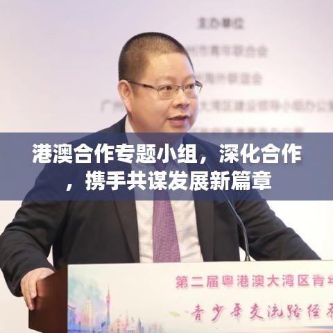 港澳合作專題小組，深化合作，攜手共謀發(fā)展新篇章